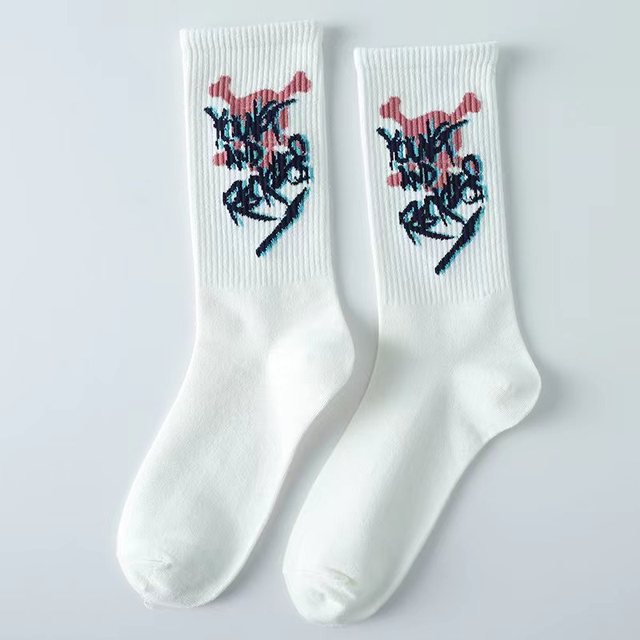 High-Quality Cotton Hip-Hop Basketball Socks for Men