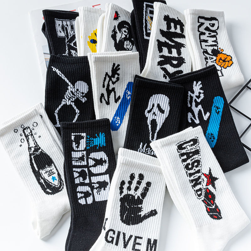 High-Quality Cotton Hip-Hop Basketball Socks for Men