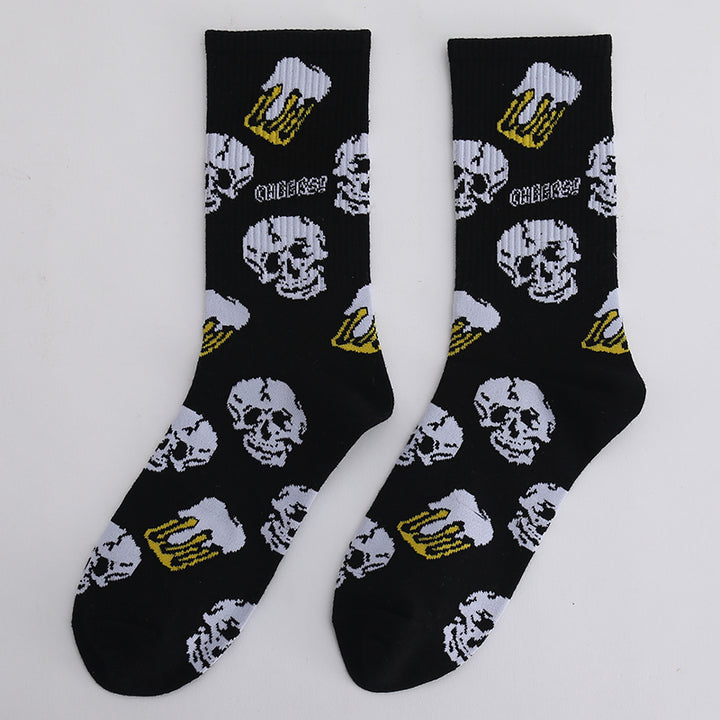 High-Quality Cotton Hip-Hop Basketball Socks for Men