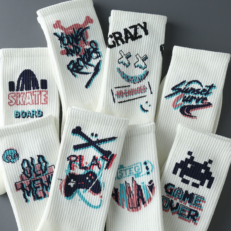 High-Quality Cotton Hip-Hop Basketball Socks for Men