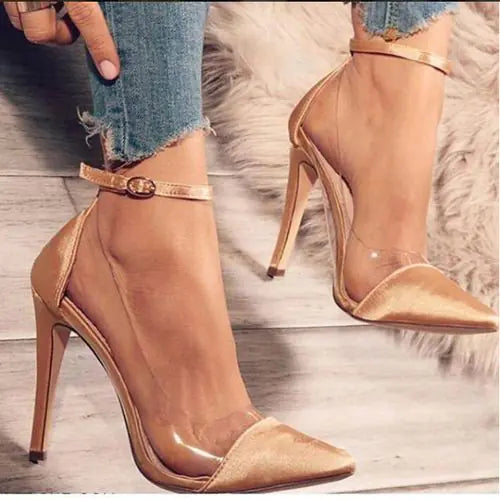 Fashion All-Match Stiletto Heeled Sandals