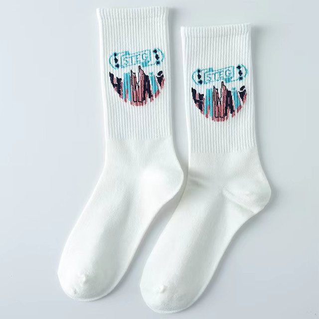 High-Quality Cotton Hip-Hop Basketball Socks for Men