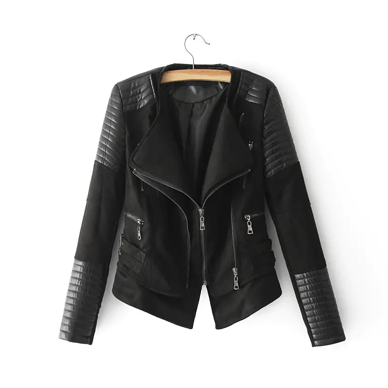 European and American Leather Motorcycle Jacket
