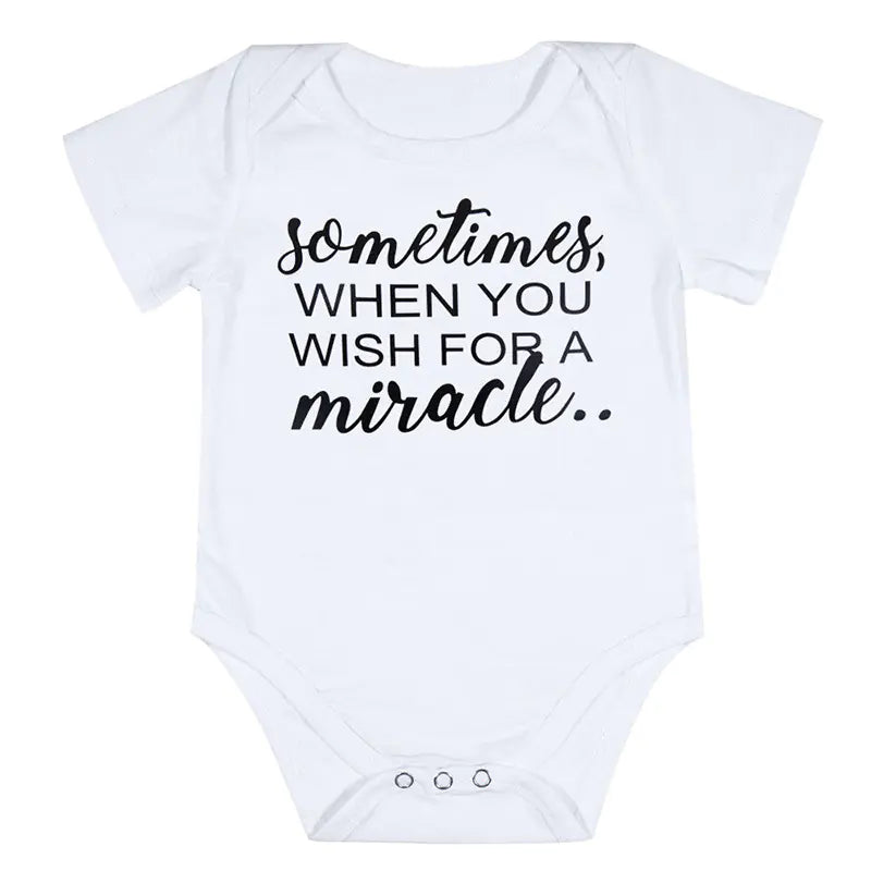 "Twins Baby Onesies with Cute Short Sleeve Design"
